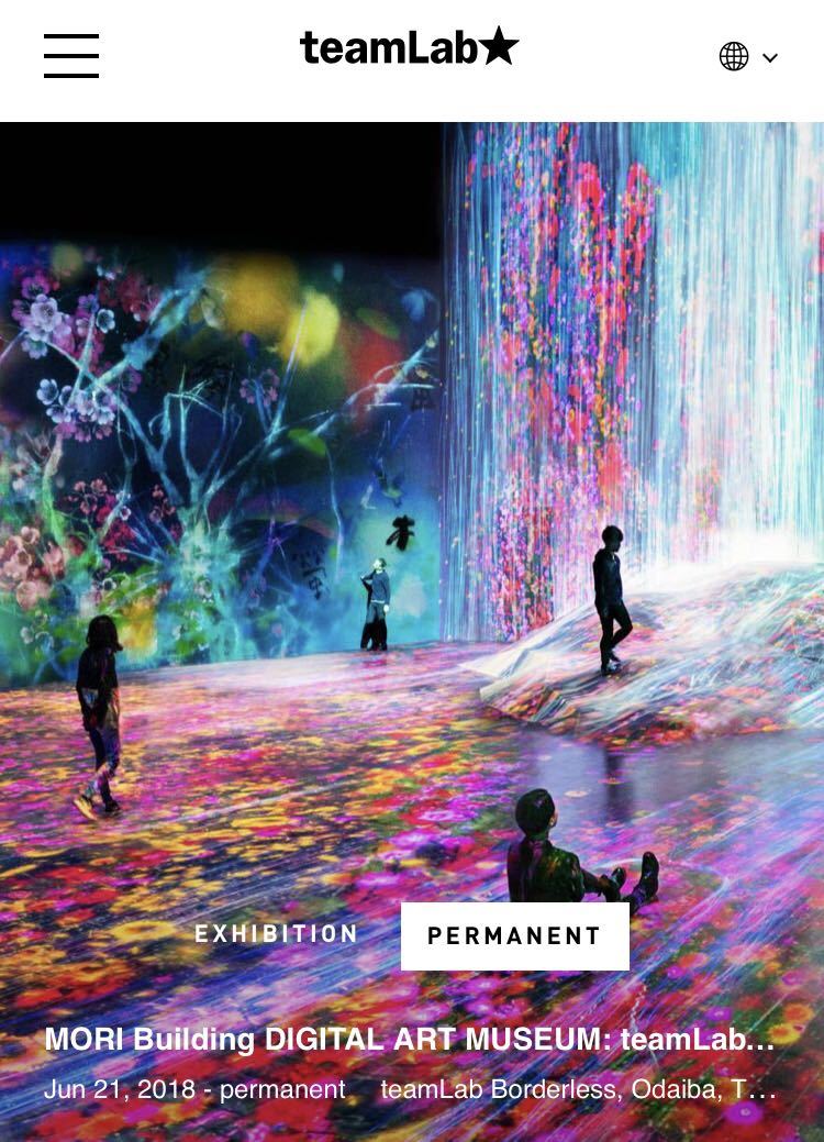 チームラボ☆teamlab☆ MORI Building DIGITAL ART MUSEUM: EPSON