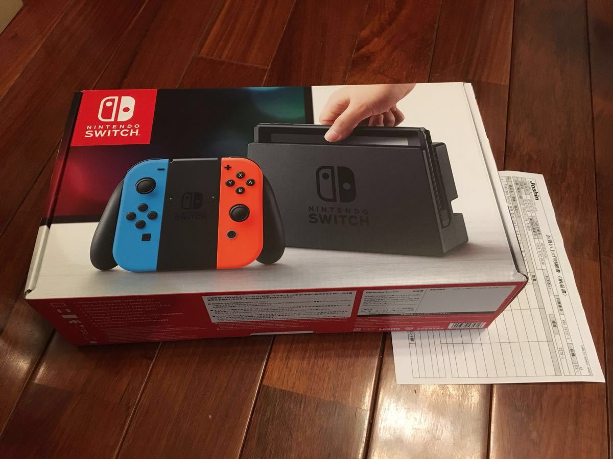 ニンテンドー(任天堂)スイッチ 未使用品 Switch Nintendo 本体のみ