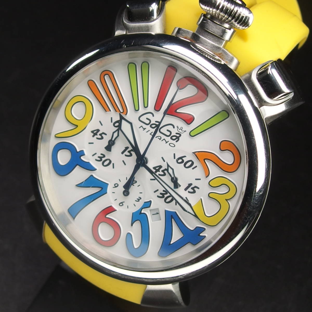 ガガミラノ マヌアーレクロノ48MM 5050.8 ガガミラノ マヌアーレクロノ