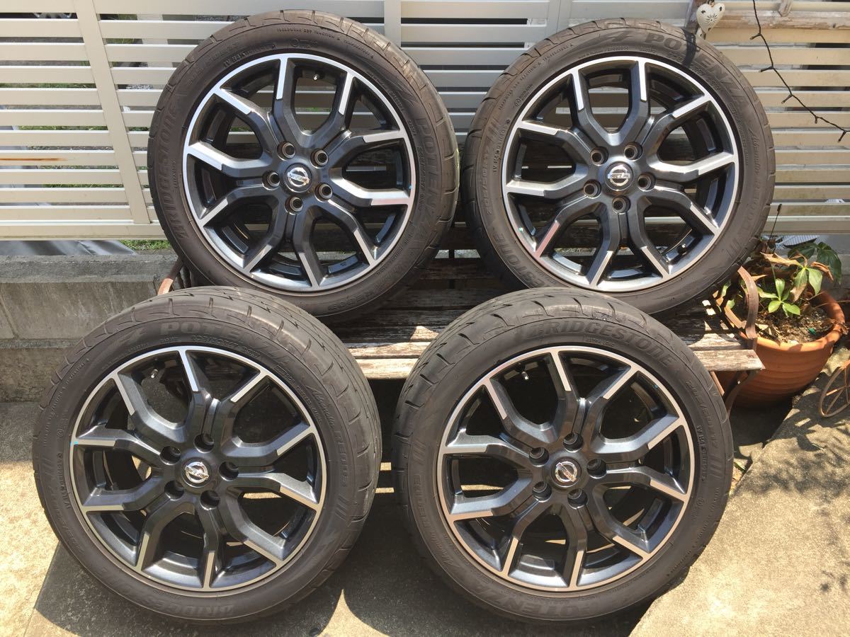 日産 C27 セレナニスモ ホイール タイヤ4本セット ラジアルタイヤ 売買されたオークション情報 Yahooの商品情報をアーカイブ公開 オークファン Aucfan Com