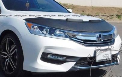 【人気SALE】 即納ホンダ アコードハイブリッドCR 高級ノーズブラ フェイクレザー黒ブラック ボンネット フード カバー グリル トリム エアロ スポイラー(フロント)｜売買されたオークション情報、yahooの ホンダ用