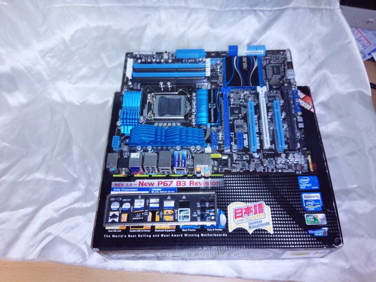 ASUS ☆ASUS P8P67 DELUXE (REV3.0) LGA1155 P67 ATX○マザーボード P8P67 REV3.0 ASUS