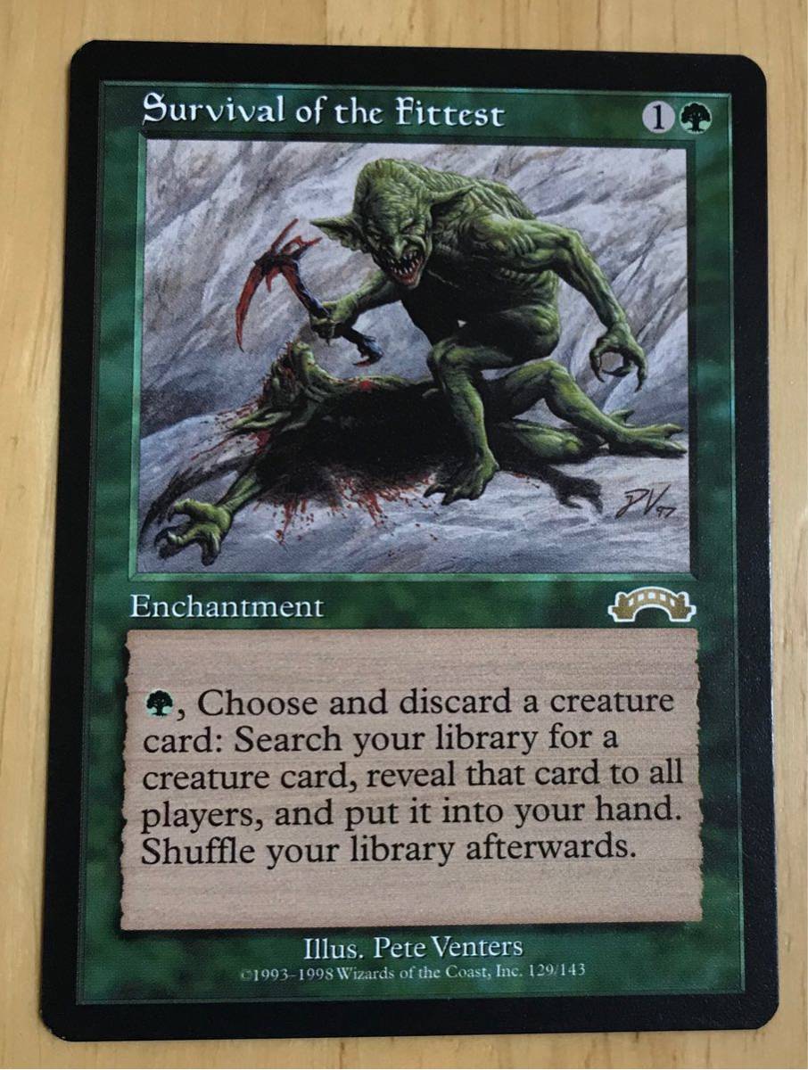 適者生存 ⁄ Survival 適者生存/Survival of the Fittest 英 of the