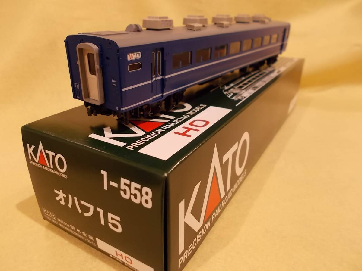 KATO 1-558 14系 座席車 オハフ15 未使用品 美品KATO(HO)1-558 【公式
