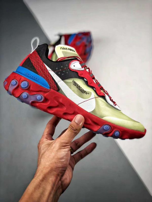 Chunkyスニーカー　ナイキNike Epic React Element 87/Undercover　レッド　Nike React未使用品です サイズ27ｃｍ Nike Epic React epic nike Hypebeast