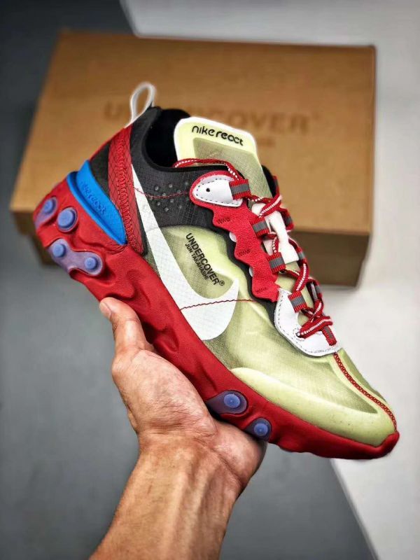 Chunkyスニーカー　ナイキNike Epic React Element 87/Undercover　レッド　Nike React未使用品です サイズ27ｃｍ Nike Epic React epic nike Hypebeast