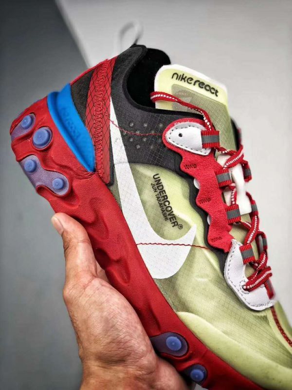 Chunkyスニーカー　ナイキNike Epic React Element 87/Undercover　レッド　Nike React未使用品です サイズ27ｃｍ Nike Epic React epic nike Hypebeast