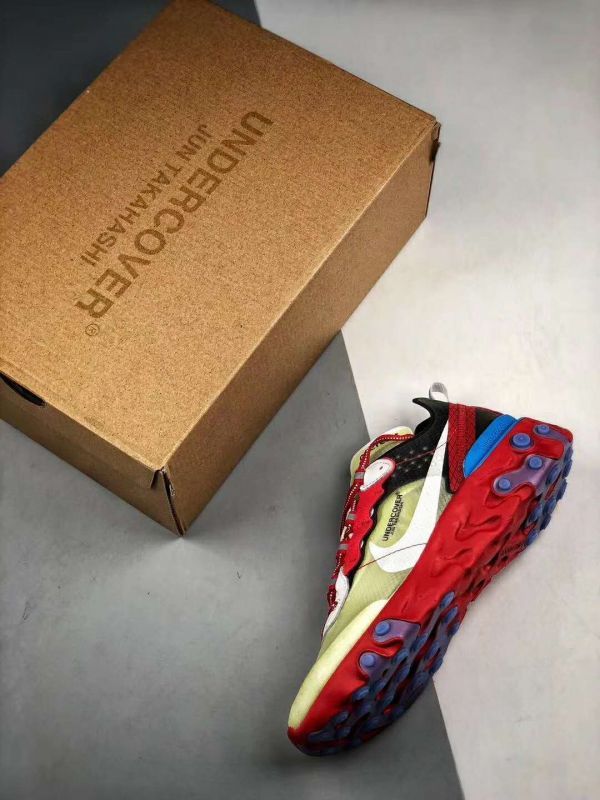 Chunkyスニーカー　ナイキNike Epic React Element 87/Undercover　レッド　Nike React未使用品です サイズ27ｃｍ Nike Epic React epic nike Hypebeast