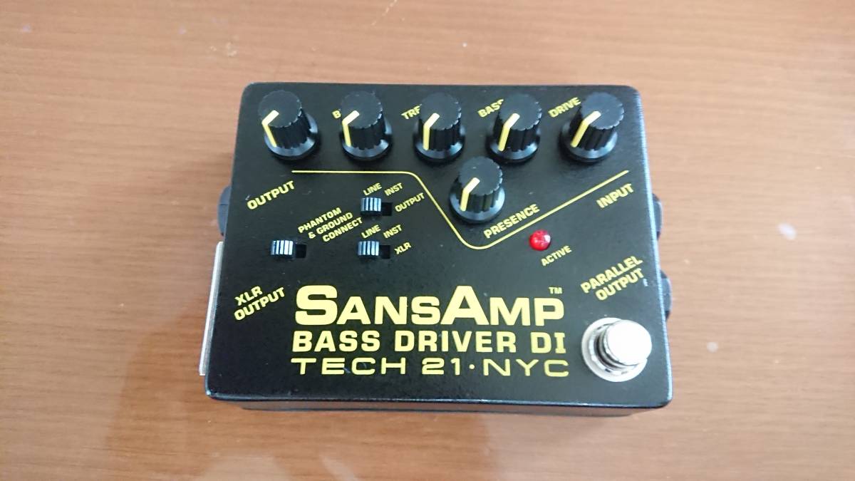 DI SansAmp DRIVER BASS Bass Driver - ジャンク サンズアンプ 