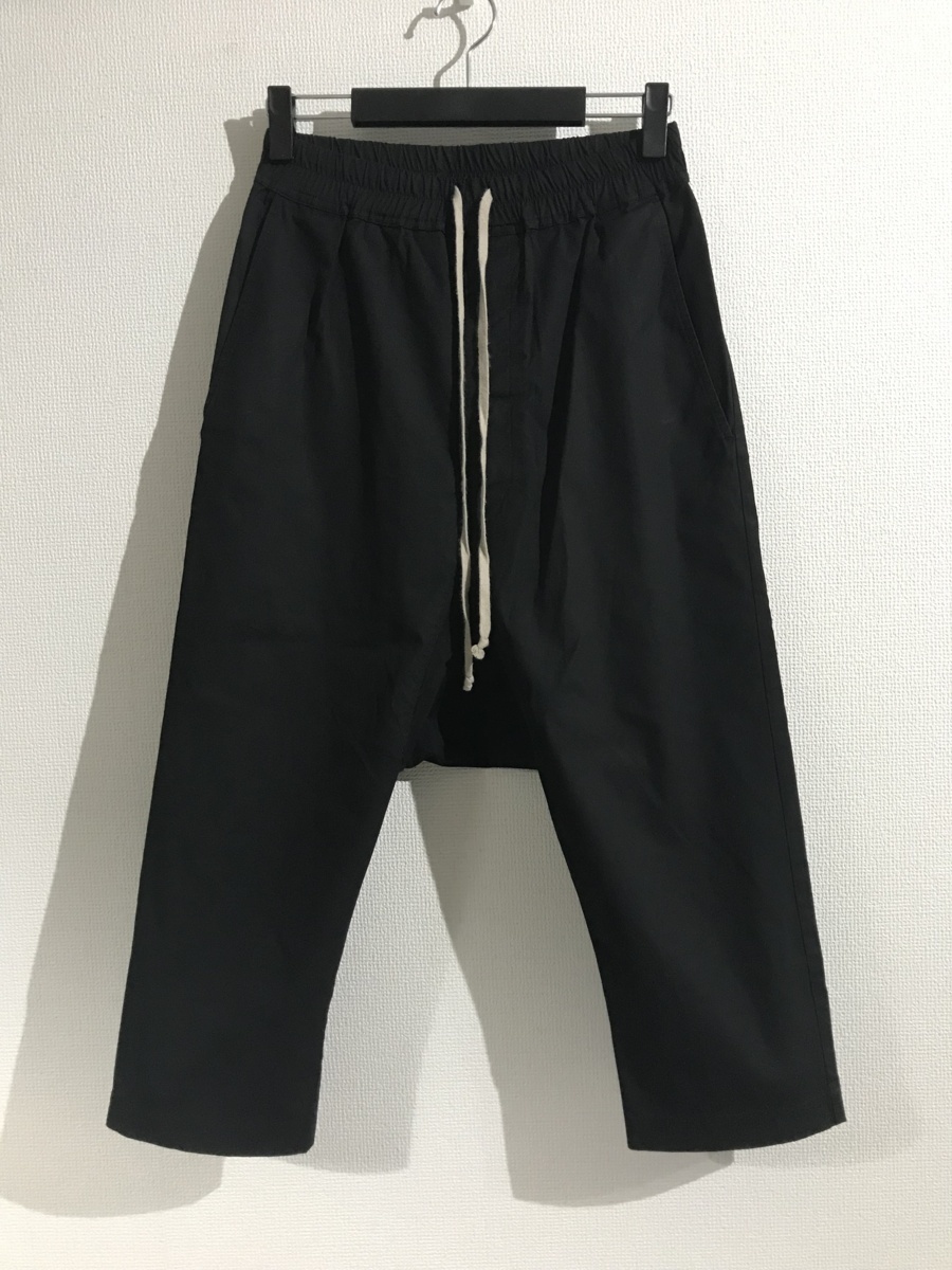 ☆Rick Owens リックオウエンス☆16SS サルエルクロップドパンツ 46