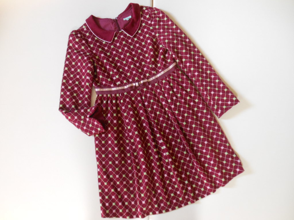 100%新品，人気セール 子供服 トッカ TOCCA 刺繍ワンピース 150㎝ オンワード樫山 秋冬(150（145～154cm）)｜売買されたオークション情報、yahooの商品情報をアーカイブ公開 - オークファン ロングスカート