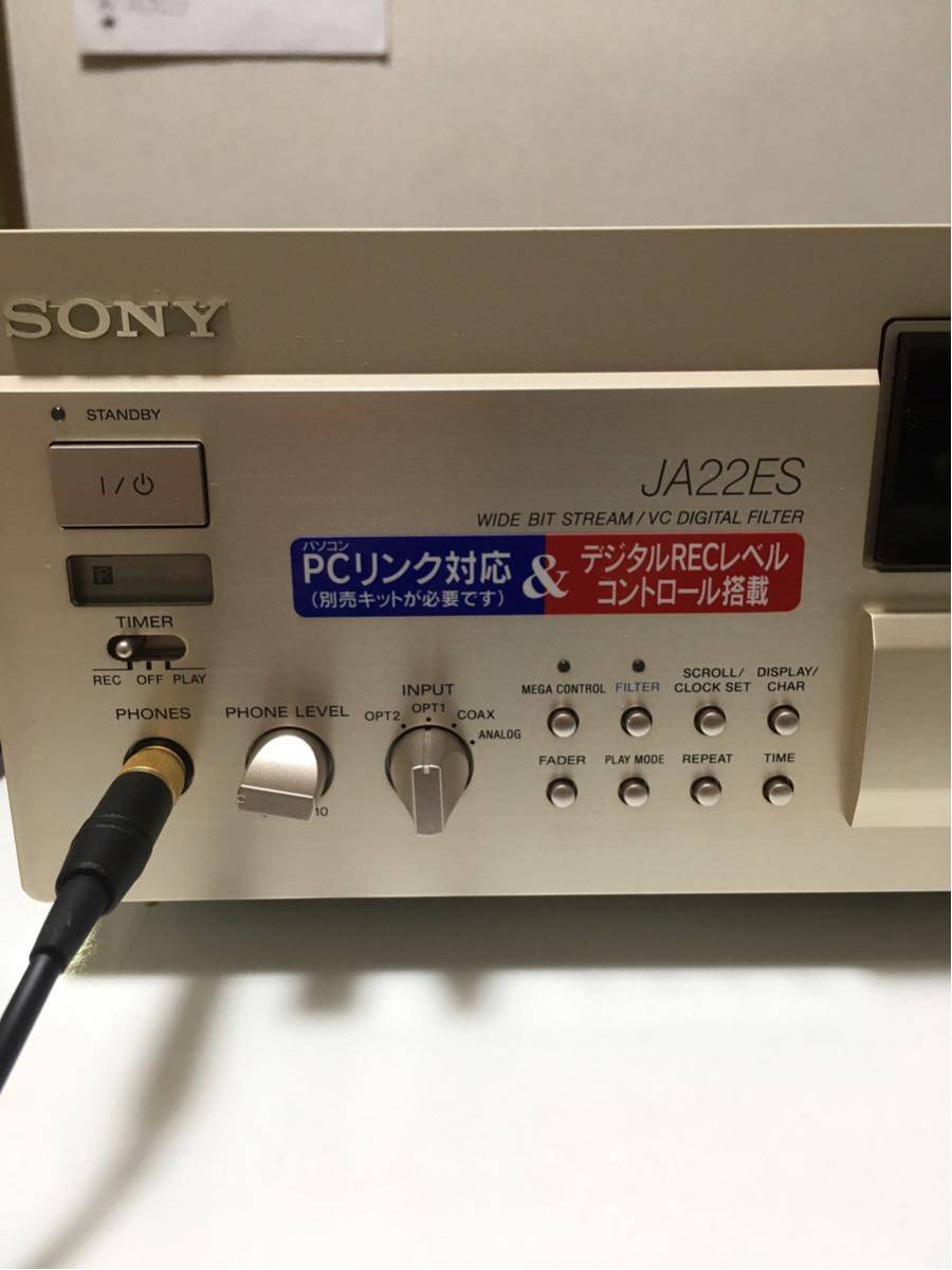 ソニー SONY ミニディスクデッキ MDS-JA22ES MD Yahoo!オークション