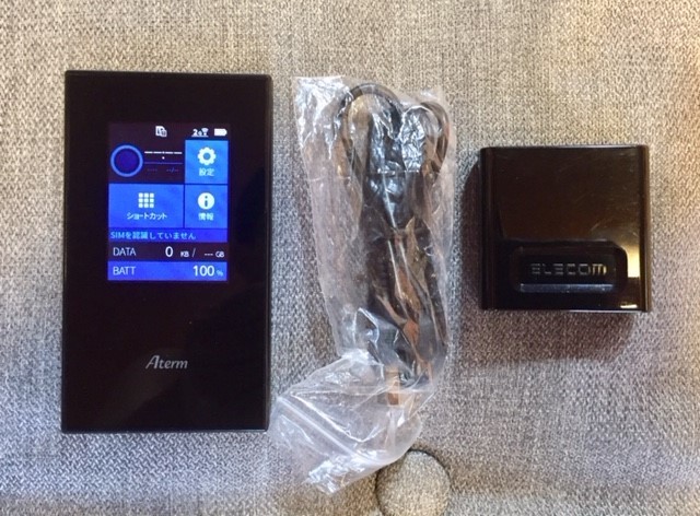 MR04LN Aterm 薄くて軽い！SIMフリーのモバイルルーター「Aterm MR04LN