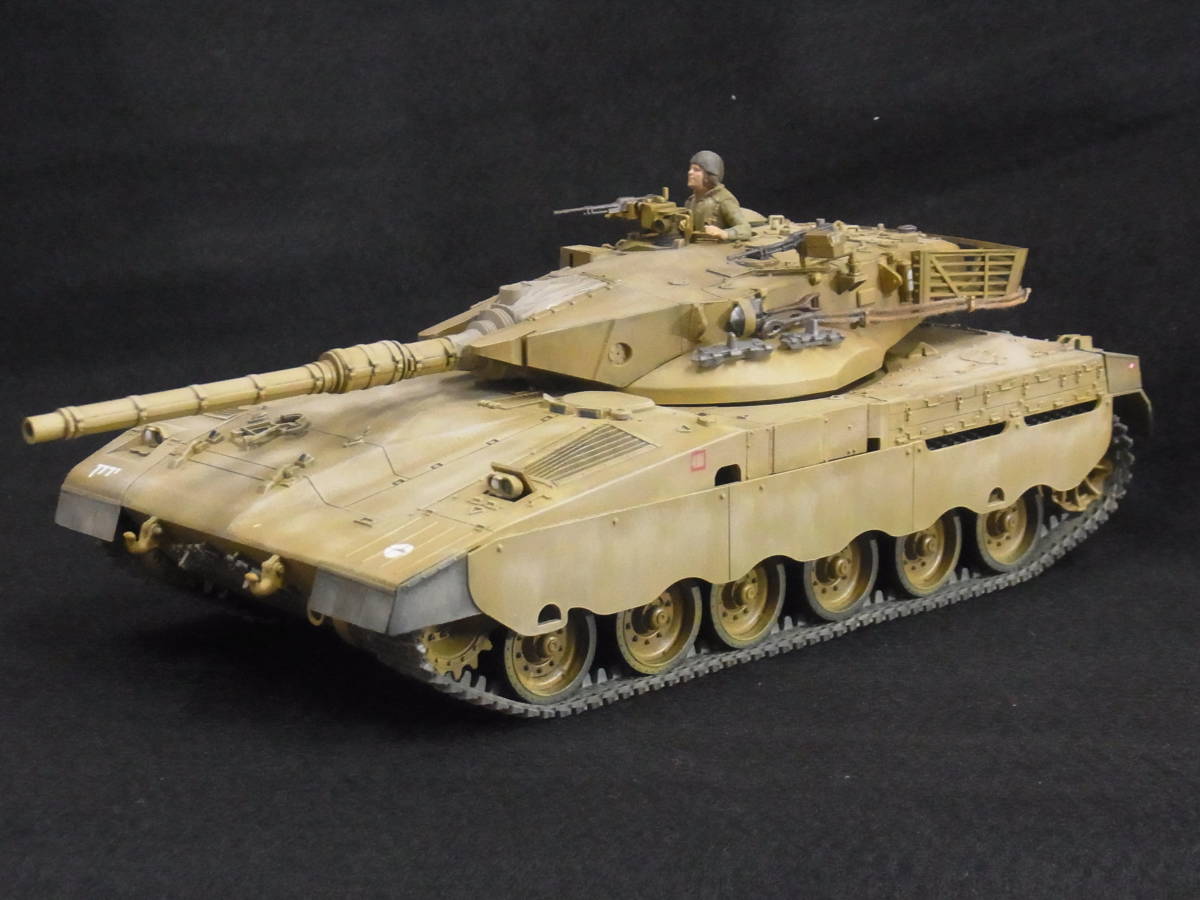 タミヤ1/35 イスラエル・メルカバ主力戦車（完成品）♪