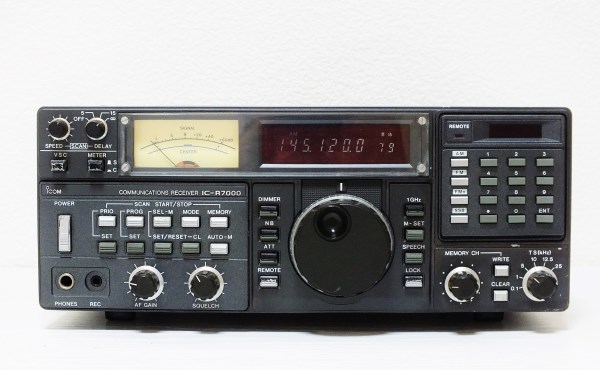 ICOM IC-R7000広帯域受信機、TV-R7000Jレシーブアダプター 【公式通販】