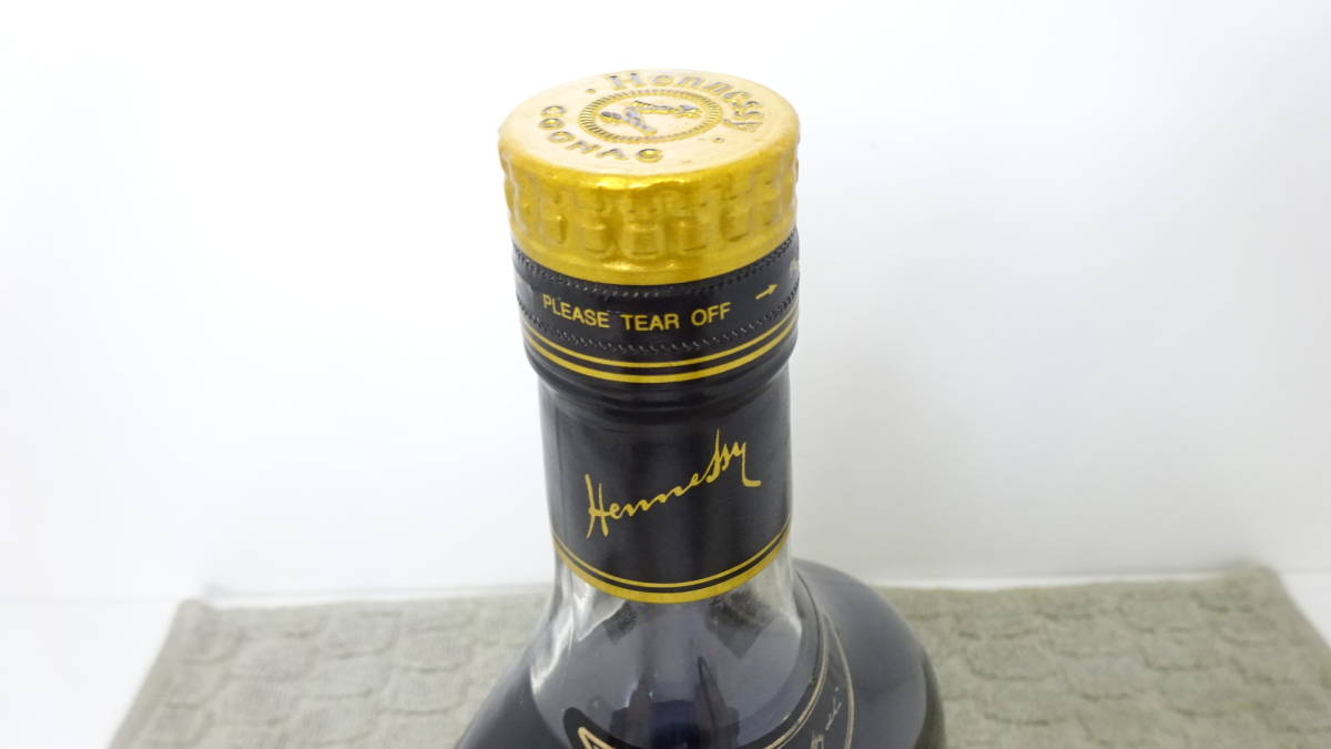 飲料・酒 ハ*ハ様 ◇未開栓 ヘネシー Hennessy XO 金キャップ クリアボトル