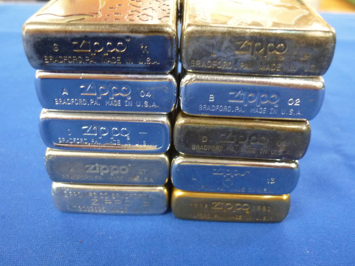 2000年製　バスキア ZIPPO コンプリート　シリアルナンバー付き 即決 Zippoジッポー バスキア 五種五個 限定品 シリアルNO付 2000年