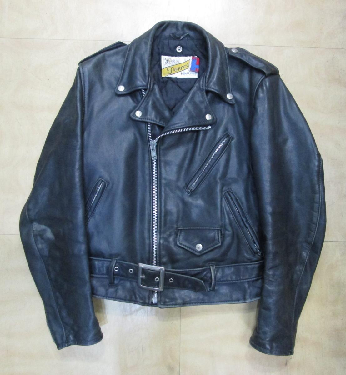 限定SALE，新作登場 SCHOTT 118 バイク 38インチ MADE IN USA ライダース 革ジャン RAMONES PUNK HARDCORE METAL(ライダースジャケット)｜売買されたオークション情報、yahooの商品情報をアーカイブ公開 - オークファン 男性用