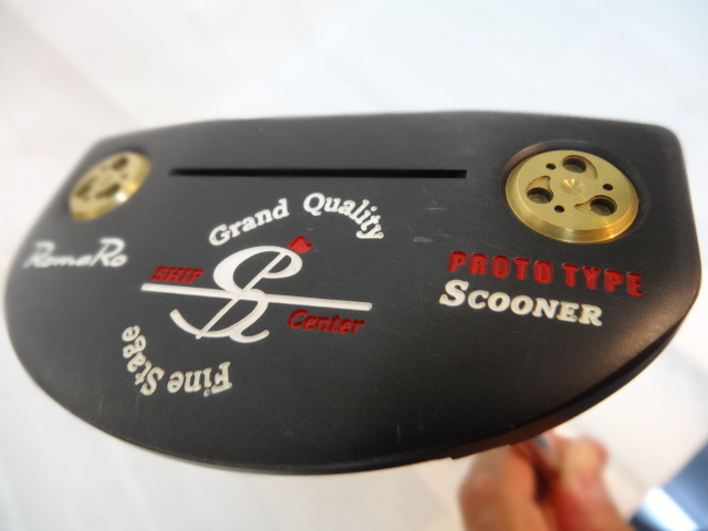 ロマロ Scooner Prototype センターストレートネック ヘッドカバー 箱