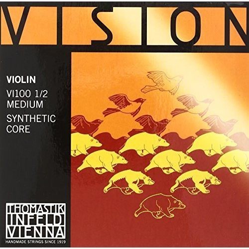 THOMASTIK Vision ヴィジョン ヴァイオリン弦 セット VI100 1/2 VI100