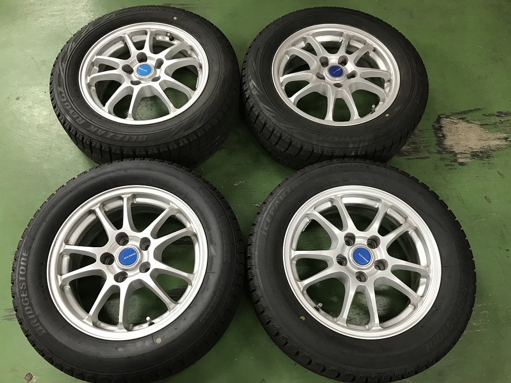 ha6476205/60R16 プリウスα純正アルミホイール、タイヤ4本 ha6476205