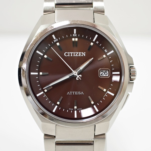 CITIZEN シチズン アテッサ H110-T016308 電波ソーラー エコドライブ 
