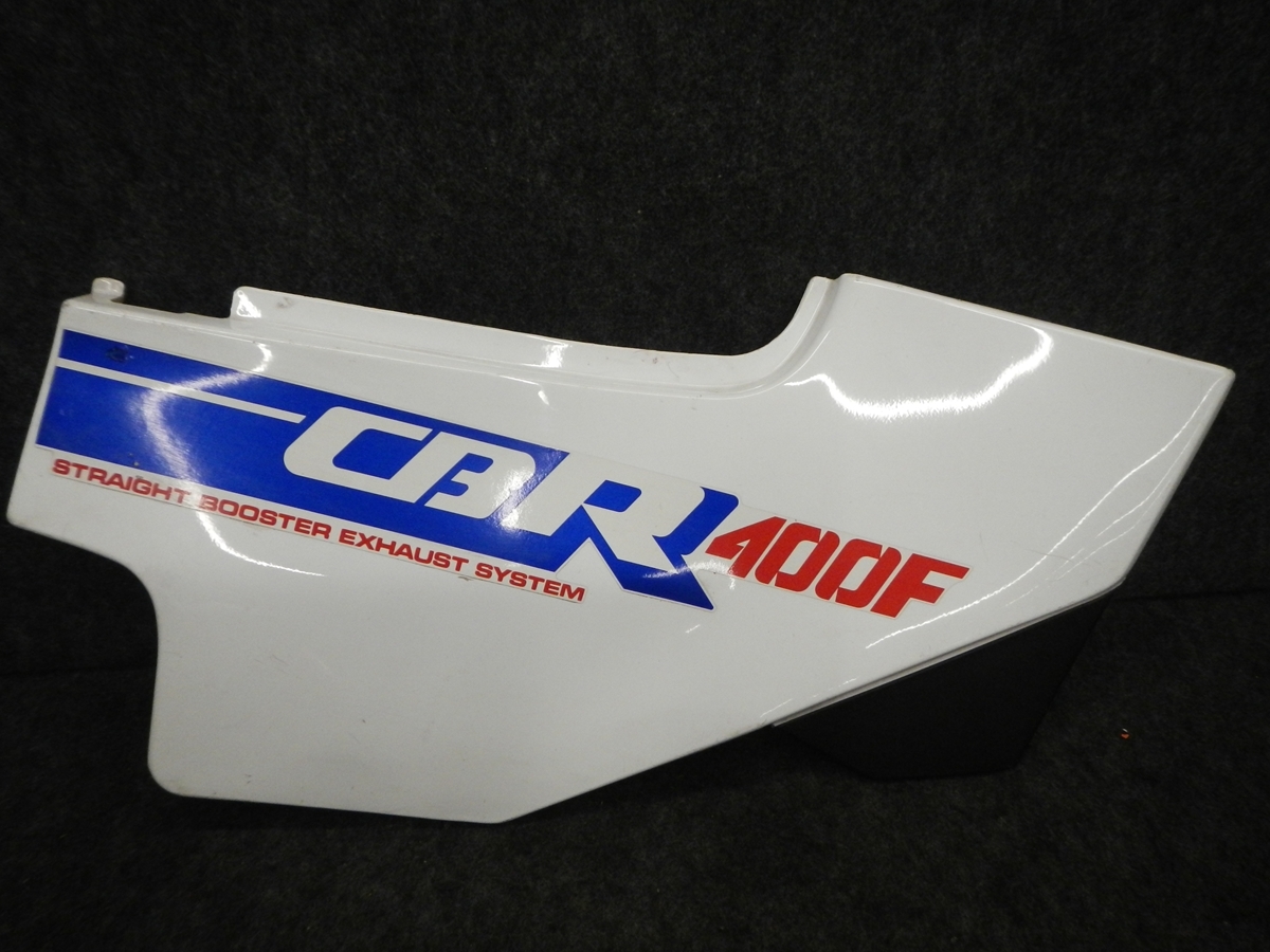 HONDA CBR400F 用 【車種】 ロゴ入り サイド キャブ カバー メッキ