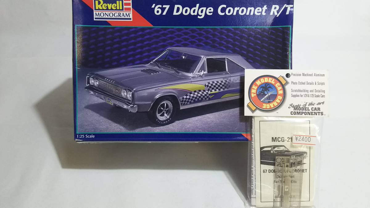 正規品，新品 レベルモノグラム 1/25 1967 ダッジ コロネット R/T Revell Monogram 1967(クライスラー)｜売買されたオークション情報、yahooの商品情報をアーカイブ公開 - オークファン クライスラー