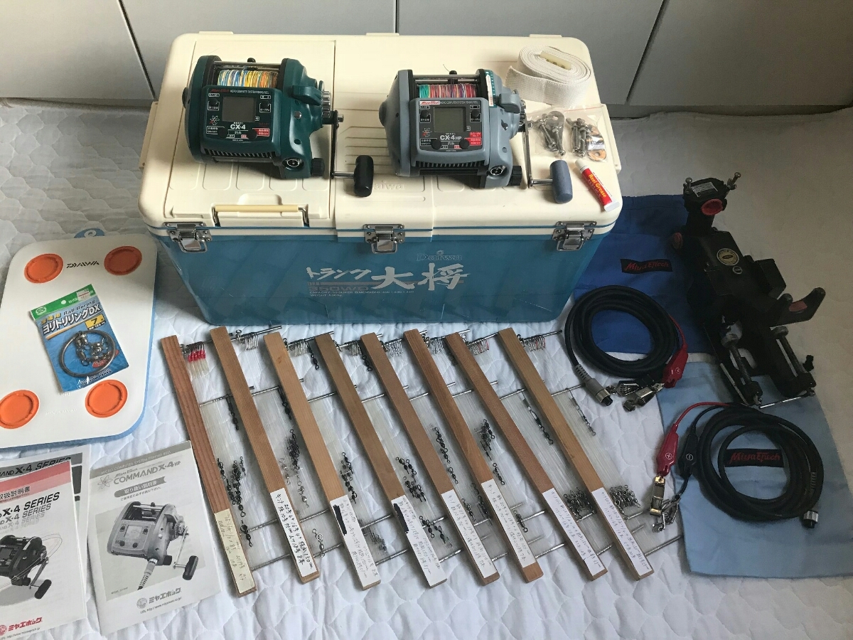 CX-4 電動リール DC-12V ③ミヤマエCX-4CX-4HP各12vその他色々ミヤマエ