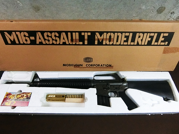  MGC M16-ASSAULT アサルトライフル MODELRIFLE モデルガン 管理08TCC39(モデルガン)｜売買されたオークション情報、yahooの商品情報をアーカイブ公開 - オークファン モデルガン