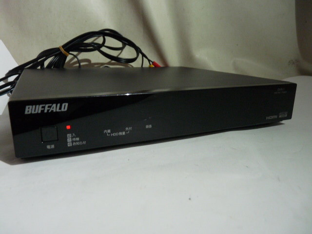 バッファロー地デジチューナー搭載HDDハイビジョンレコーダー◆DVR-2/2.0T リモコンなし BUFFALO HDDハイビジョンレコーダー バッファロー 1TB 中古BUFFALOバッファロー BUFFALO◇DVR-1C◇500GB◇バッファロー◇DVR