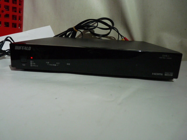 バッファロー地デジチューナー搭載HDDハイビジョンレコーダー◆DVR-2/2.0T リモコンなし BUFFALO HDDハイビジョンレコーダー バッファロー 1TB 中古BUFFALOバッファロー BUFFALO◇DVR-1C◇500GB◇バッファロー◇DVR