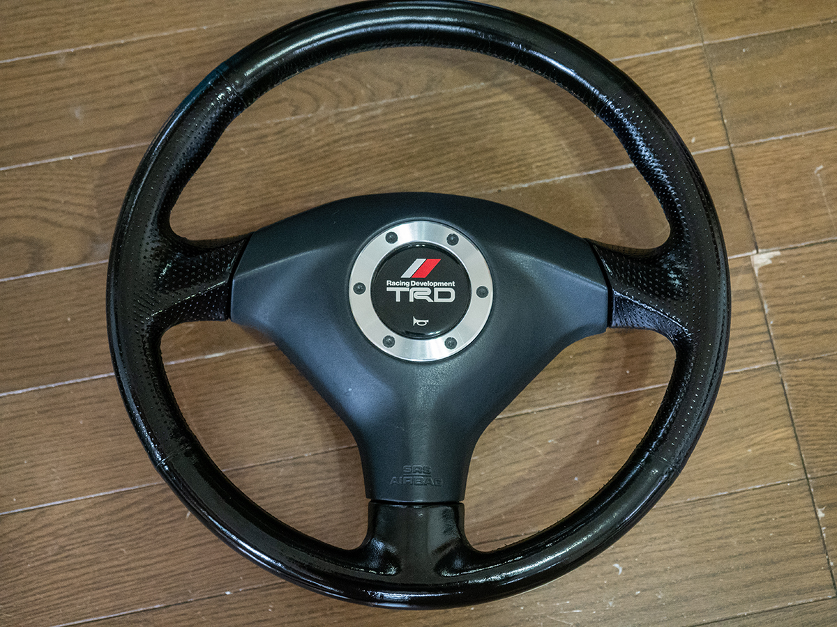 希少 TRD SRS エアバッグ スポーツ ステアリング Cタイプ MR-S bB