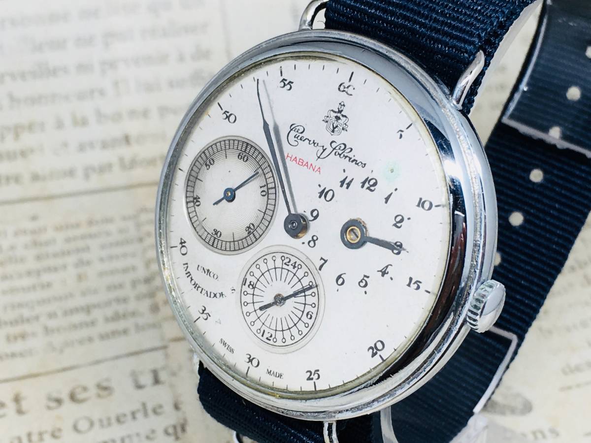 ☆レア クエルボ イ ソブリノス ハバナ 1940年 レギュレーター 手巻き 