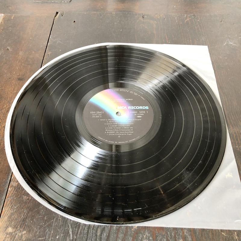 What a Wonderful World. /LOUIS ARMSTRONG ルイ・アームストロング レコード 【247】_5