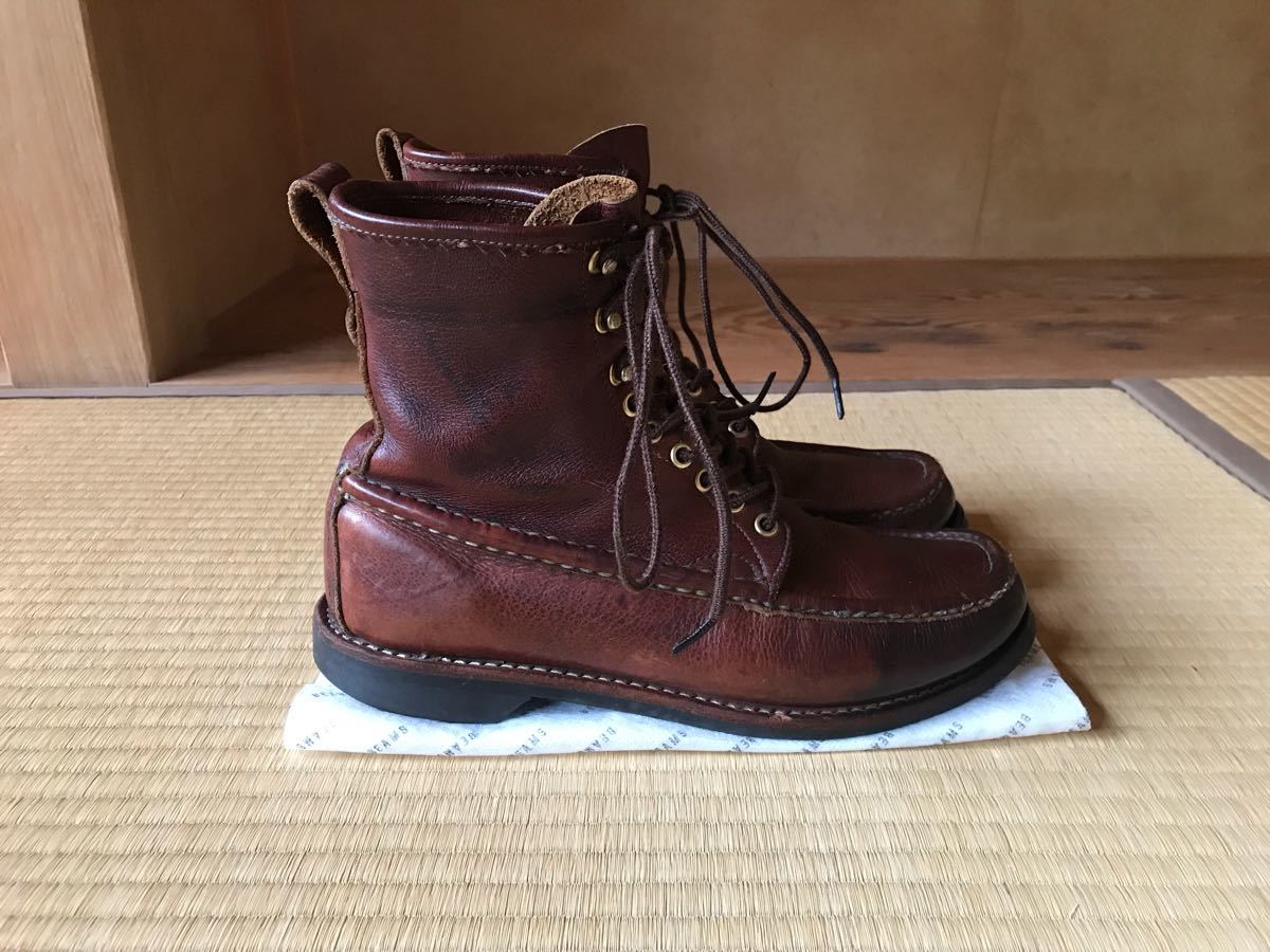ラッセルモカシン ローカット US8ハーフ ビームスプラス ラッセルモカシン ローカット US8ハーフ ビームスプラス