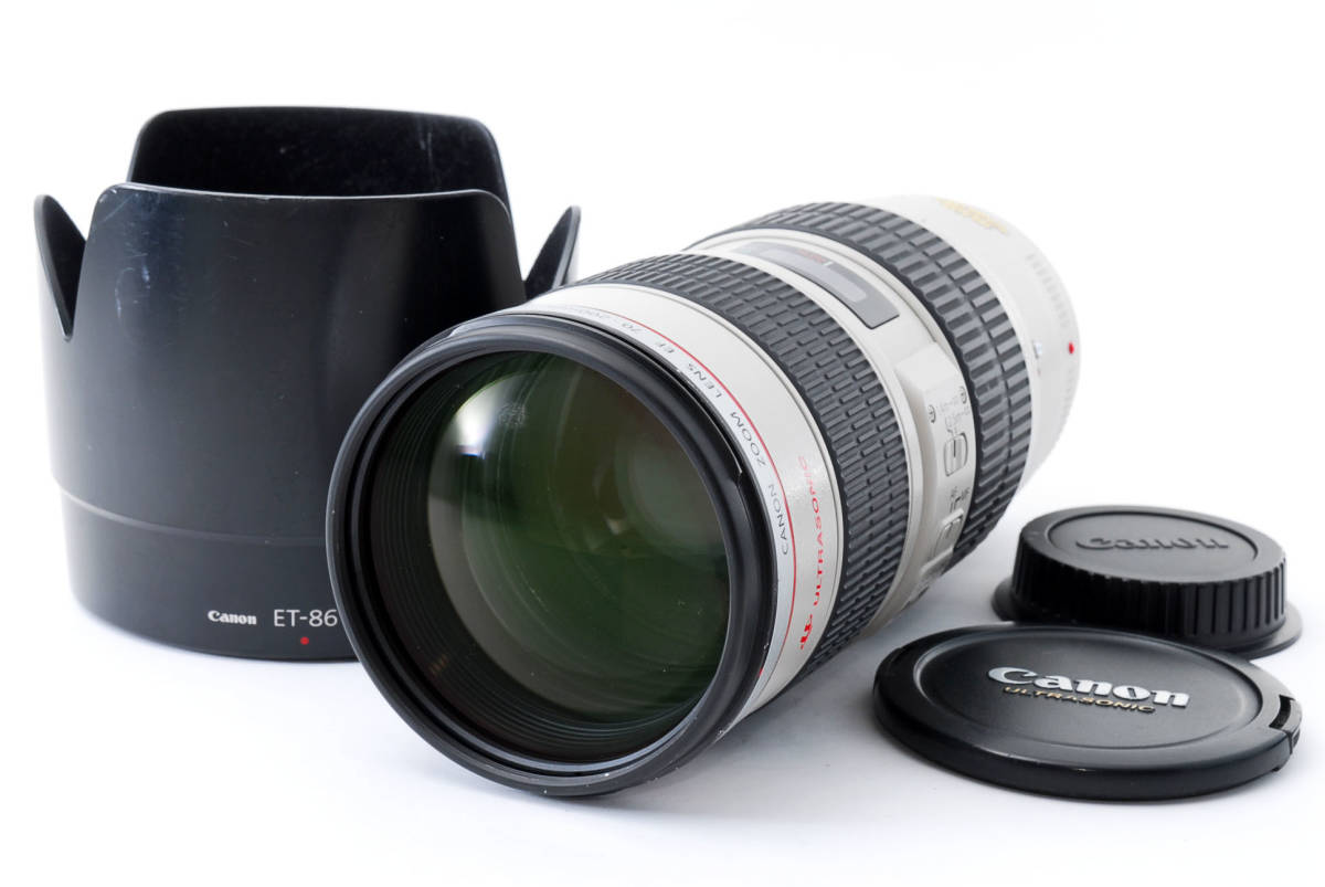 【安い，品質保証】 ★実用品★ Canon 70-200mm F2.8 L IS USM #358