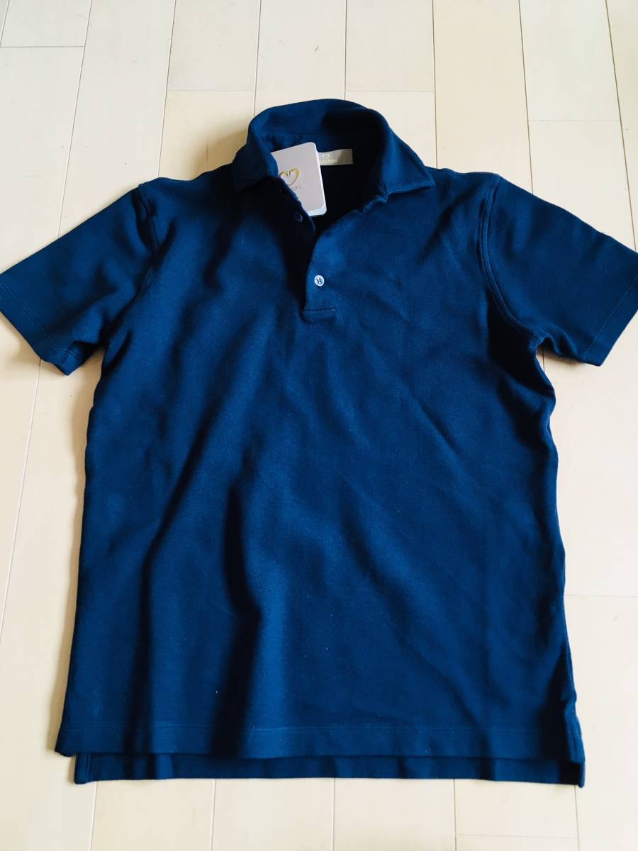 【驚きの破格値，爆買い】 正規品 3.0万円 Cruciani / クルチアーニ ポロシャツの王道 定番カノコポロ ネイビー 48 44-46程度 鹿の子(Mサイズ)｜売買されたオークション情報、yahooの商品情報をアーカイブ公開 - オークファン 男性用