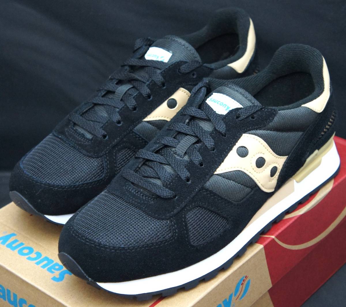本物保証，セール 最終 US9.5 27.5cm SAUCONY サッカニー SHADOW ORIGINAL シャドウ オリジナル BLACK/TAN(27.5cm)｜売買されたオークション情報、yahooの商品情報をアーカイブ公開 - オークファン 27.5cm