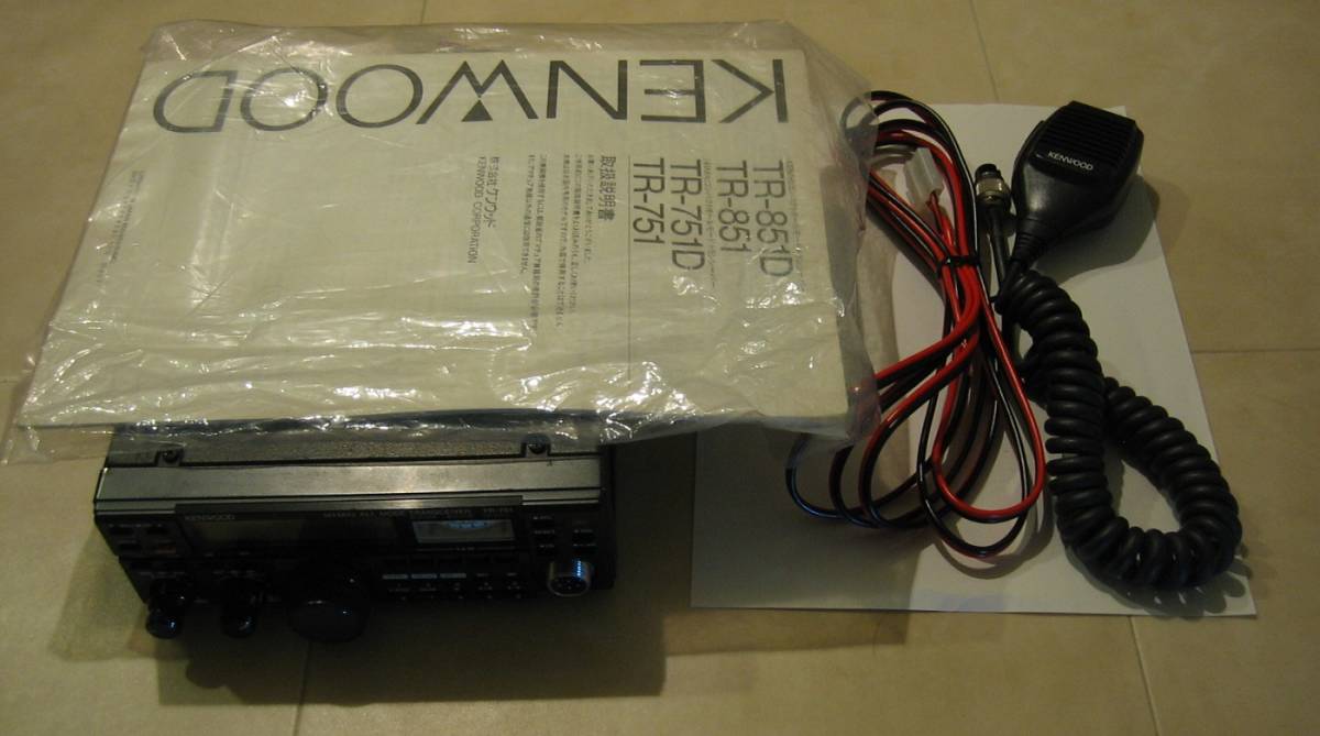 KENWOOD ケンウッド 144MHzオールモード 10W TR－751 中古美品