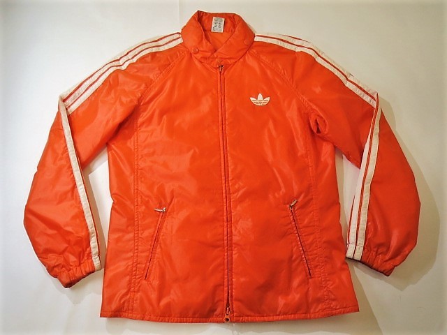 80's ビンテージ◆adidas アディダス◆中綿 ナイロンジャケット:4 