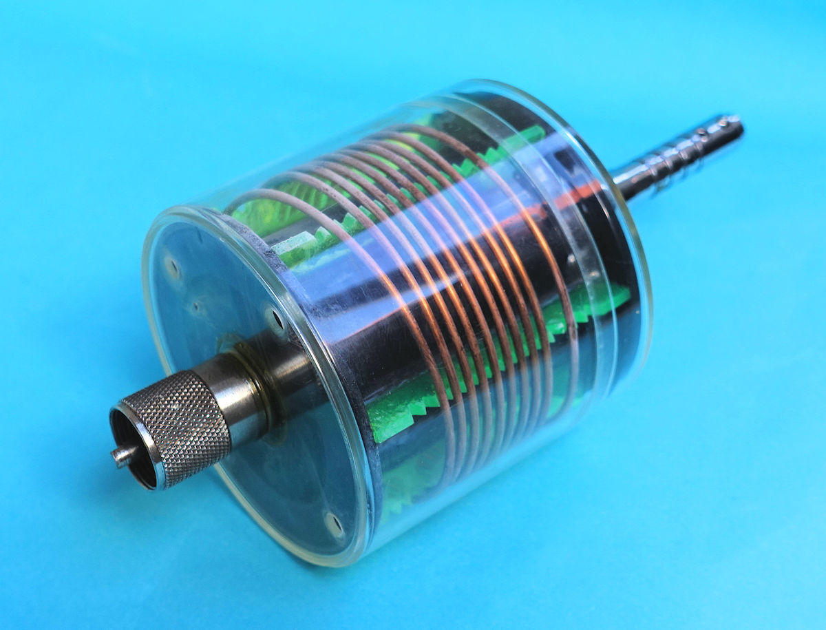 28MHz □HFホイップアンテナ用コイル基部 28MHzのアンテナ自作に最適