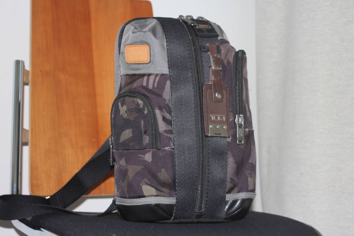 TUMI ALPHA BRAVO スリングバッグ モントレー 希少カモフラージュ カモフラージュ柄☆TUMIトゥミ☆ALPHA Bravo「モントレー」スリング