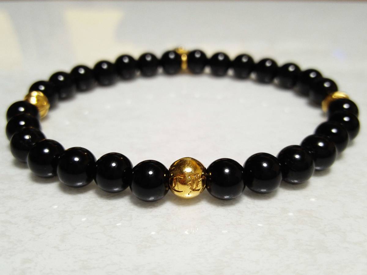 1スタ最落なし！送料無料！クロムハーツ Chrome Hearts 22k BEAD 6mm 