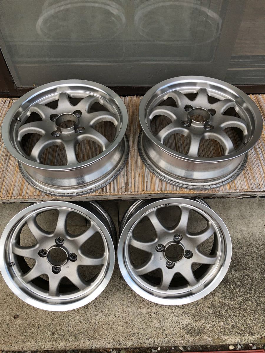 軽量！neve 14インチホイール 14×5J ET+30 p.c.d100_1