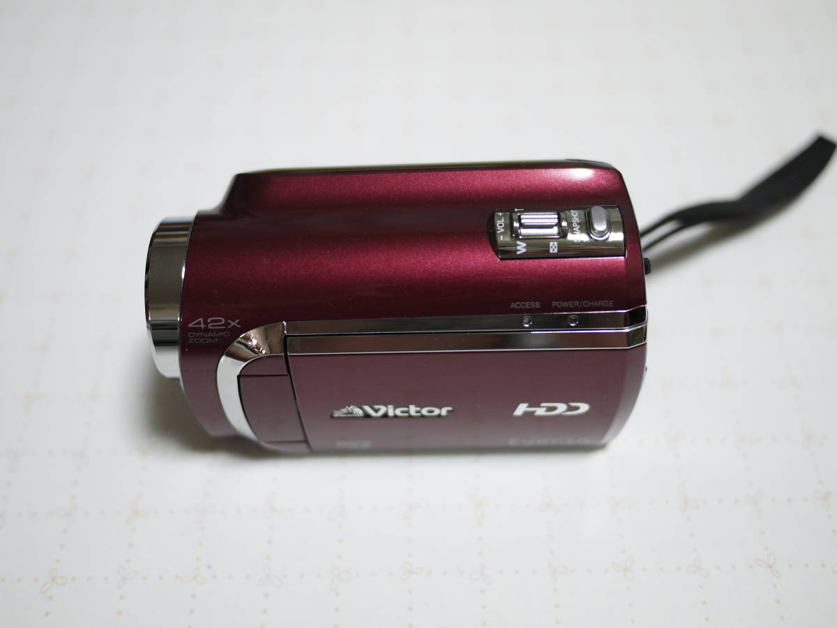 Victor ビクター JVC Everio GZ-MG840-R (60GBハードディスク搭載