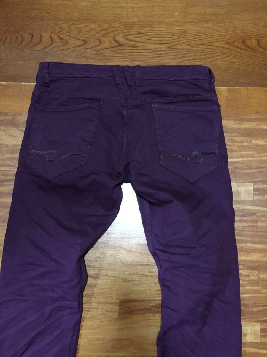 新品！NICOLE RIELABO カモ柄ダメージデニムパンツ48