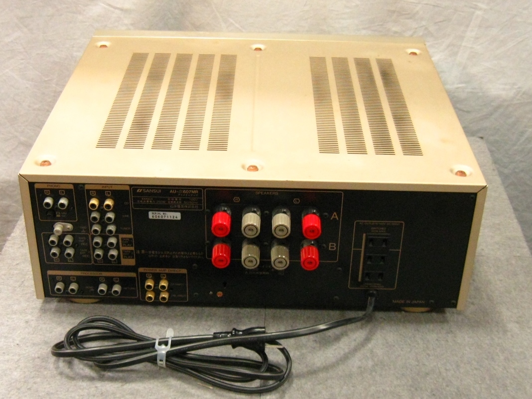 SANSUI AU-α607MR サンスイ プリメインアンプ ジャンク Y10575287