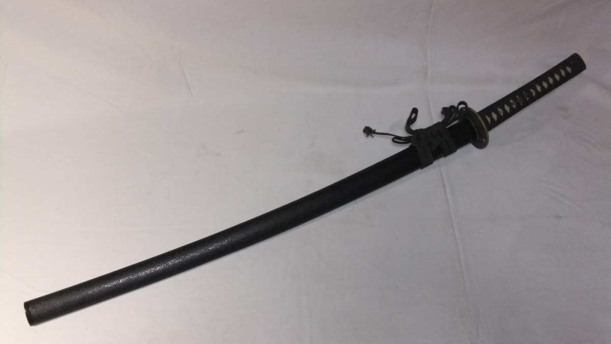 模造刀】大小拵え 2本セット 打刀と脇差 約103cm 72cm 1803TTG020 日本刀 模造刀 拵え 武具 太刀/脇差 計2本