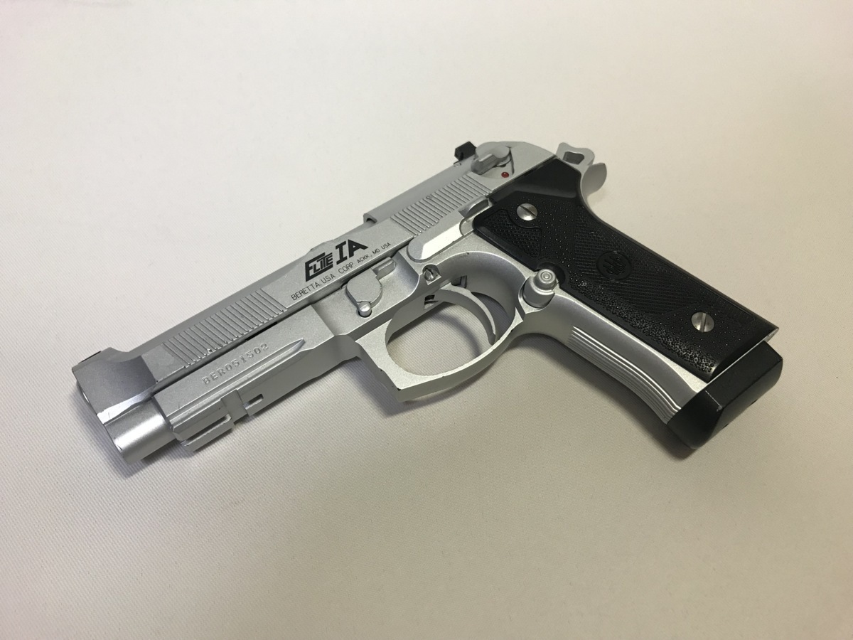 M92FS ベレッタ エリートIA オールシルバー WA ガスブローバック WA